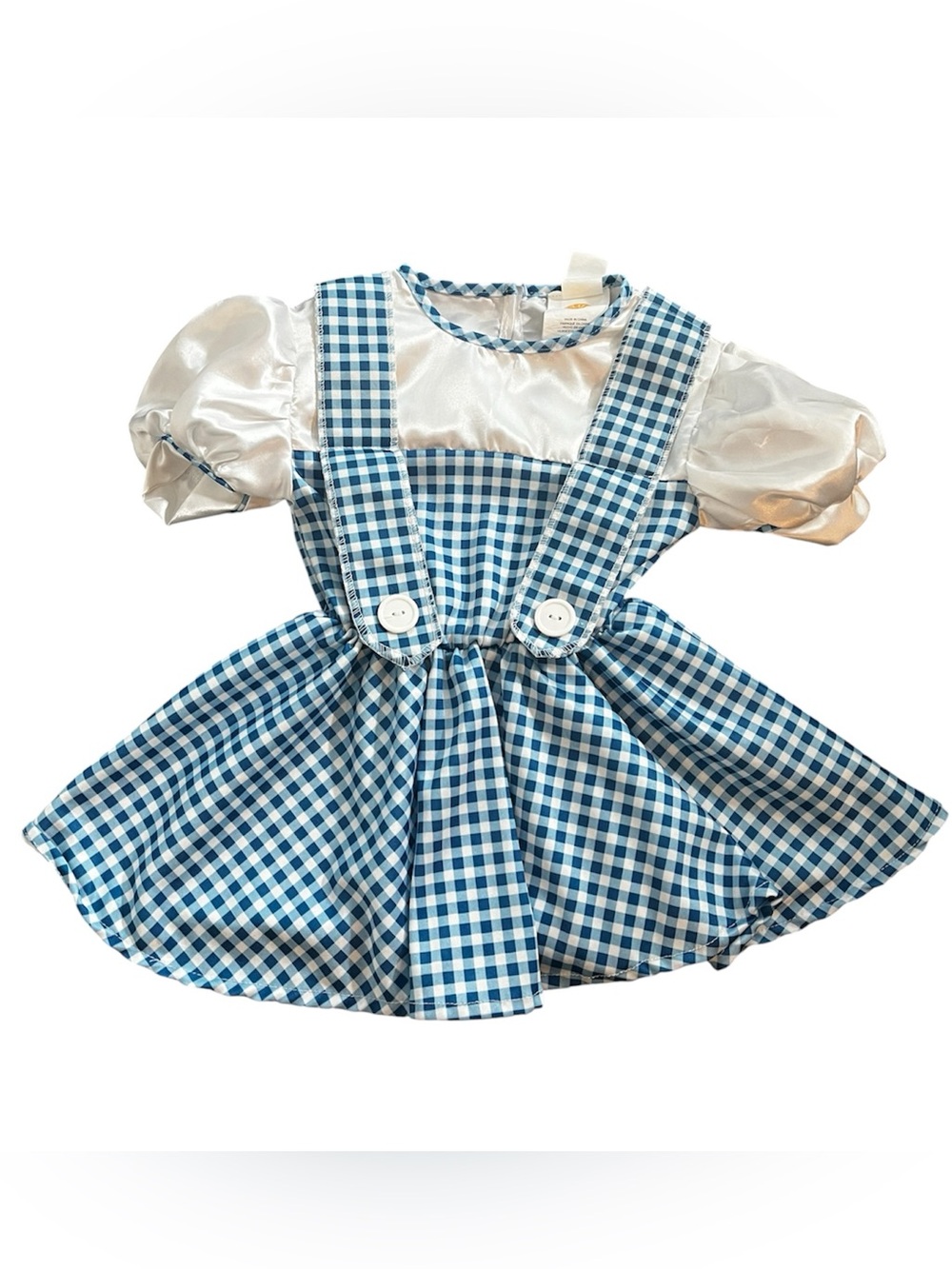 The Wizard of Oz Rubie’s Dorothy Costume Dress Blue Gingham Infant 6-12 Months